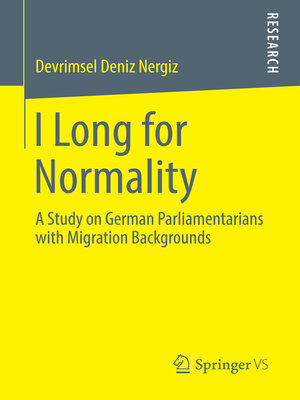 cover image of I Long for Normality
